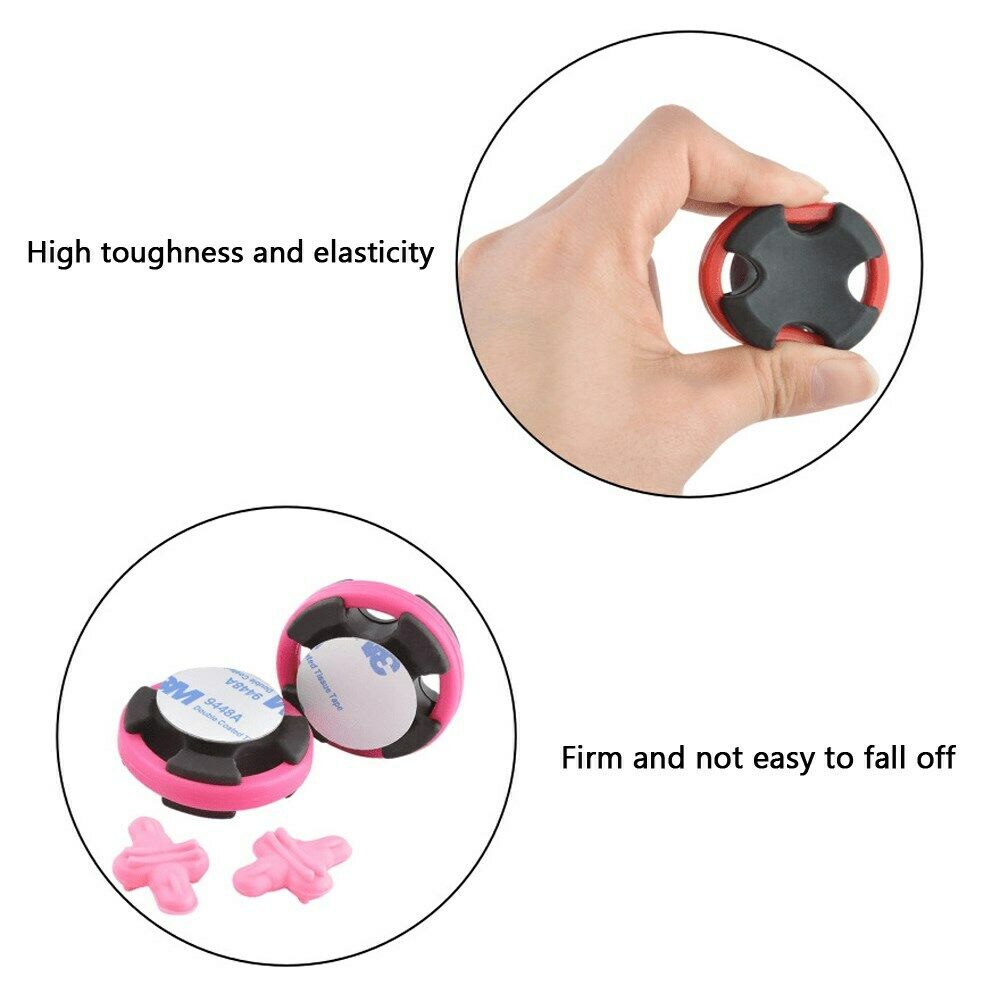 4PCS Broadband Dampener Plastic Archery Shock Absorber Stabilizer Vibration CA