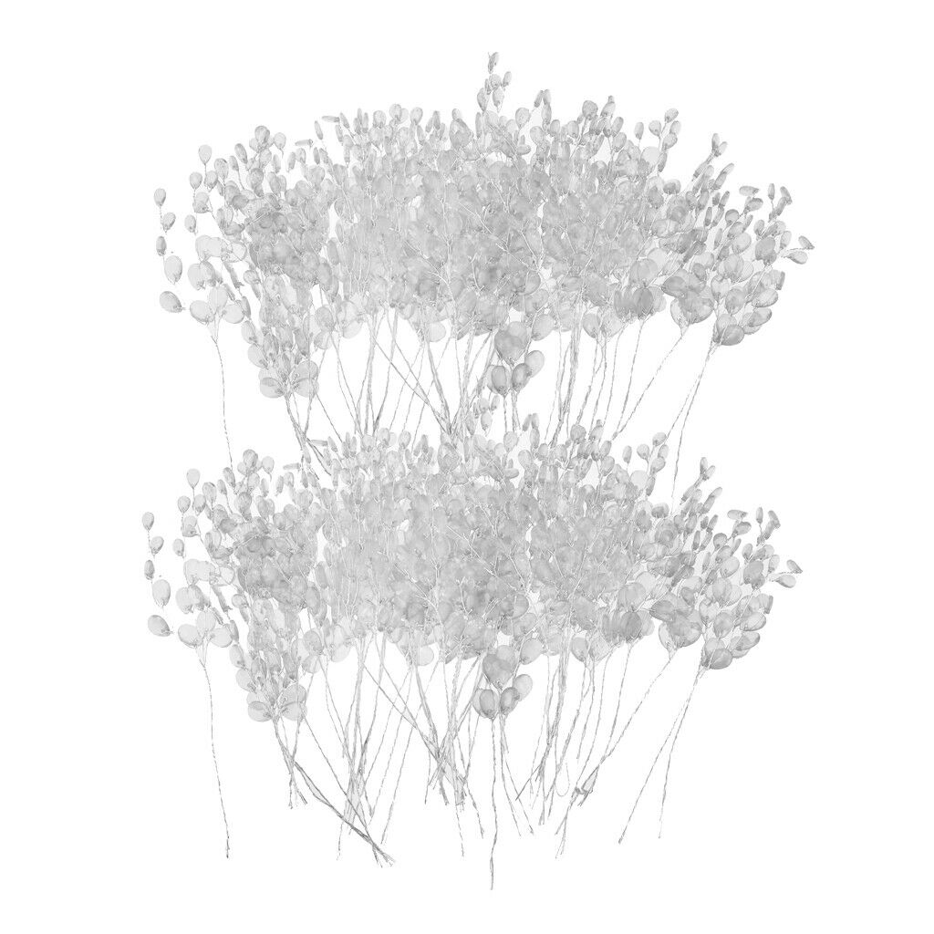 100pcs Animated Dry Tree Branches Plants Iron Wire Stem f/ Home Decoration