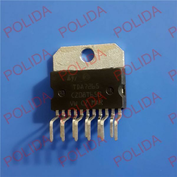 10PCS STEREO AMPLIFIER IC ST ZIP-11 TDA7265