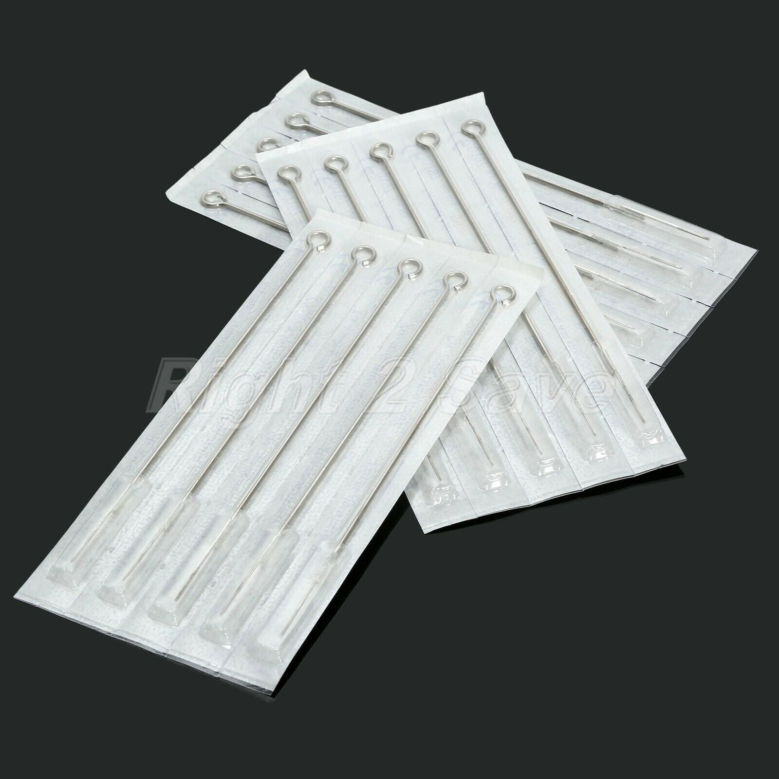 10pcs 5RS Tattoo Needles Body Art Disposable Sterilze Blade Stainless Steel
