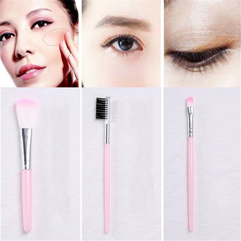 5PCS Pink Makeup brush set foundation brush eye shadow brush eyebrow com.l8