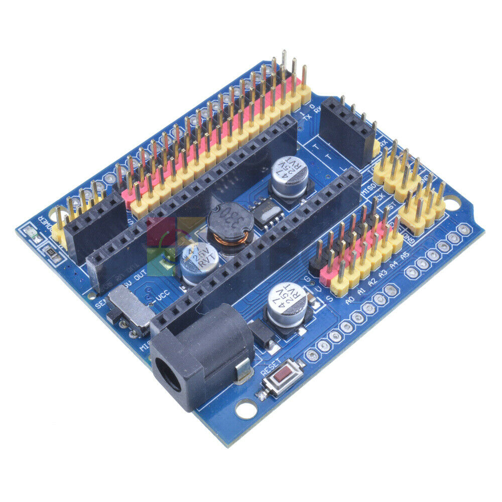 Fit ForArduino Nano Expansion Board Micro Sensor Shield v3.0 I/O Uno R3 leonardo
