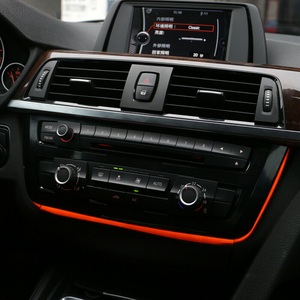 LED Light Dual Color AC/Radio Panel Atmosphere Ambient Lamp For BMW F30 F32 F31
