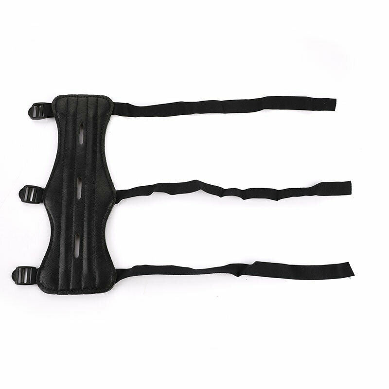 Arm Guard Hunting Traditional Leather Arm Restraint Protector Archery Accessory