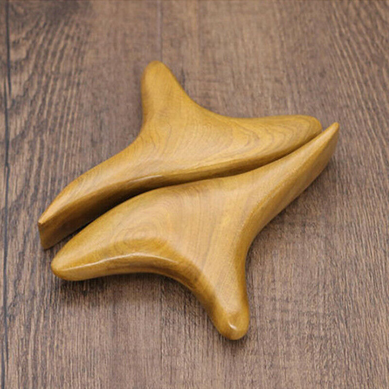 Body Neck Trigeminal Massage Wood Massager Fragrant Wood SPA Therapy Massa J Ad