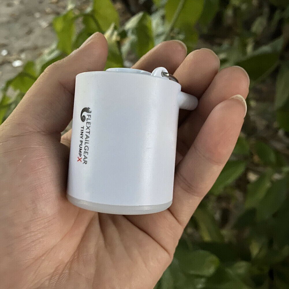 Mini Inflatable Pump Ultralight USB Charging Outdoor Air Pump Camping Light