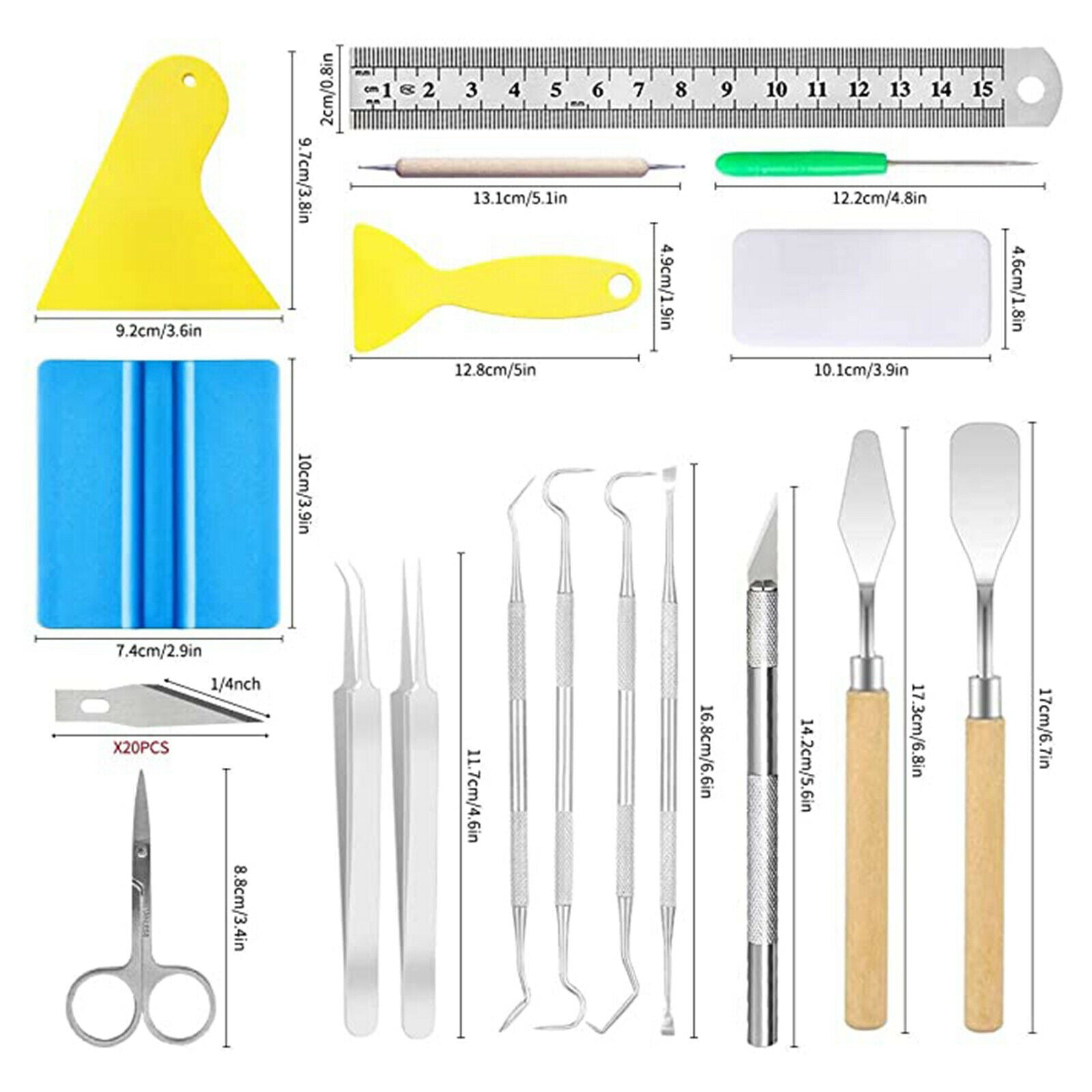 Vinyl Weeding Tools Craft Basic Set For Wedding, Silhouettes, Cameos