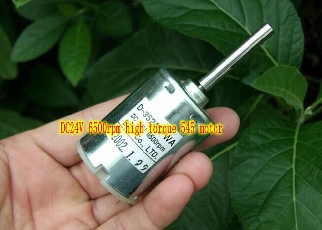 DC24V 6500rpm 545 motor High torque Motor With extension shaft
