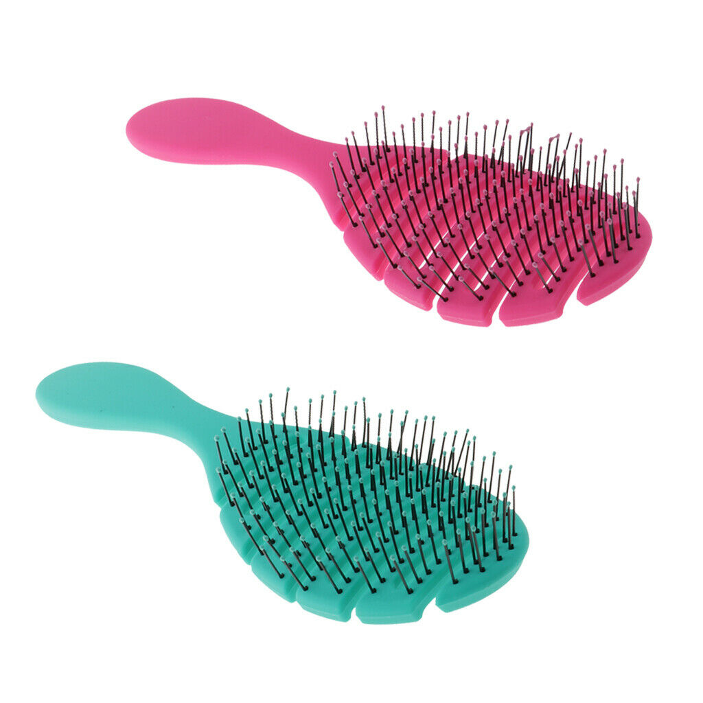 2 Pack Detangler Brush, Shampoo Scalp Massage Head Scrubber for Women Men Shower