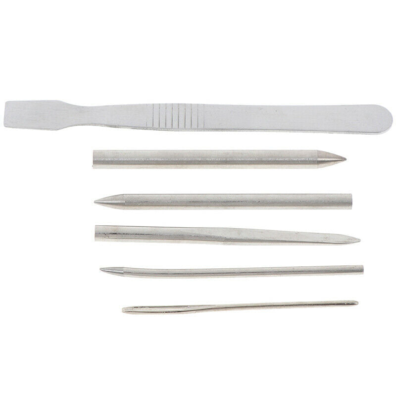 6Pack Paracord Bracelet Stainless Steel Fid Lacing Stitching Needles Tool.l8