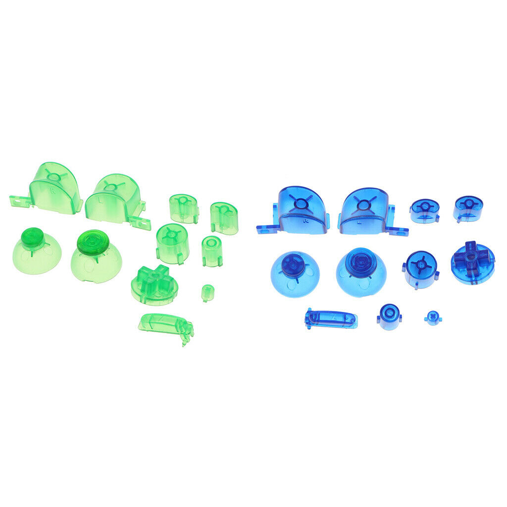 2 Pack Handle ABXYZ Button+Thumbsticks D-pad Mod for Nintendo NGC Controller