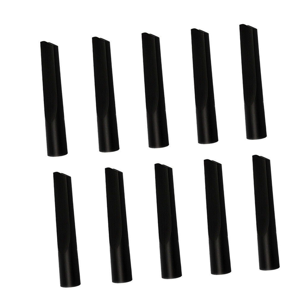 10 pieces Universal Flat Crevice Tool Attachment Suction Head Black 32mm