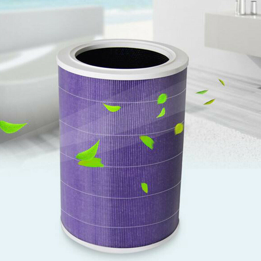 Purple HEPA Air Purifier Filter Activated Carbon Filter Vacuum Cleaner Parts