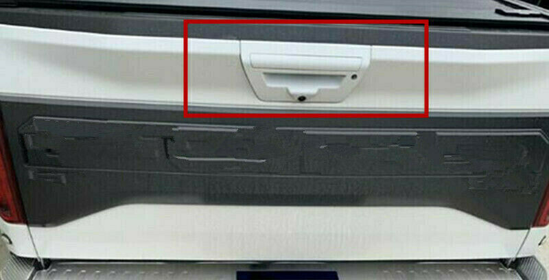 Carbon Fiber Style Tailgate Door Handle Bowl Cover fit for Ford F-150 17-20 New