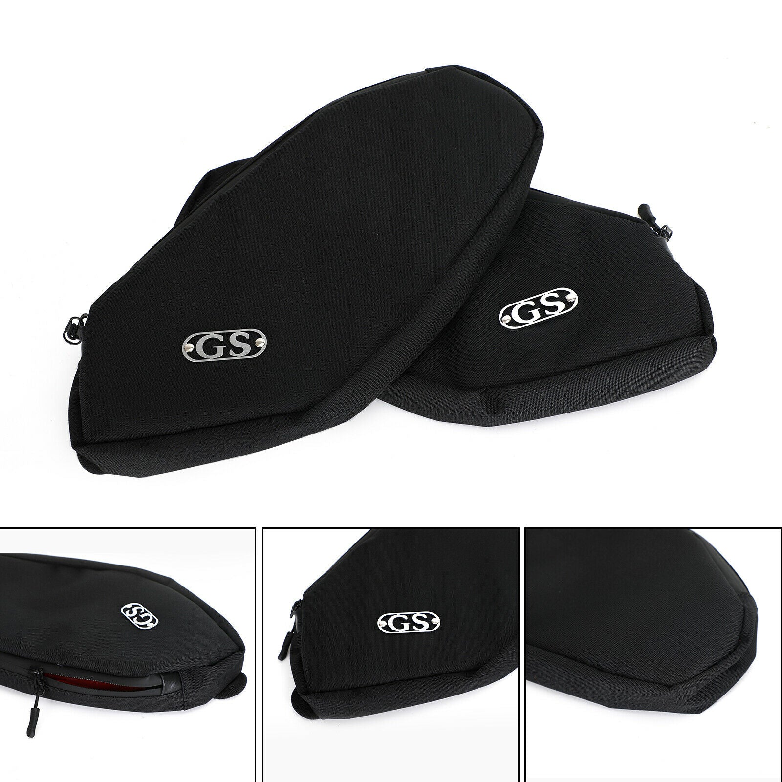 Black Motorcycle Waterproof Frame Bag Repair Tool Bags For BMW R1200GS R1250GS