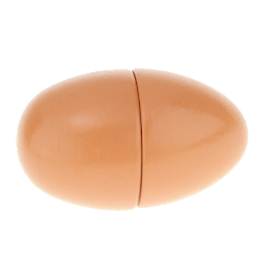 2x Wooden  Connected Vegetable Kitchen Food Kids Pretend Play Toys Egg