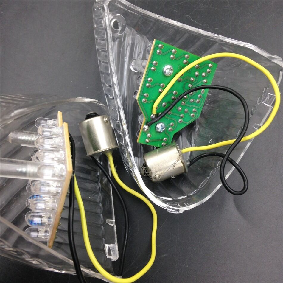 Clear LED Signal Tail Light Cover fit for 06-07 SUZUKI GSXR600 GSXR750