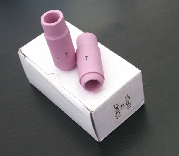 10pcs #7 10N47 TIG torch welding alumina cup WP17 18 26 [M_M_S]