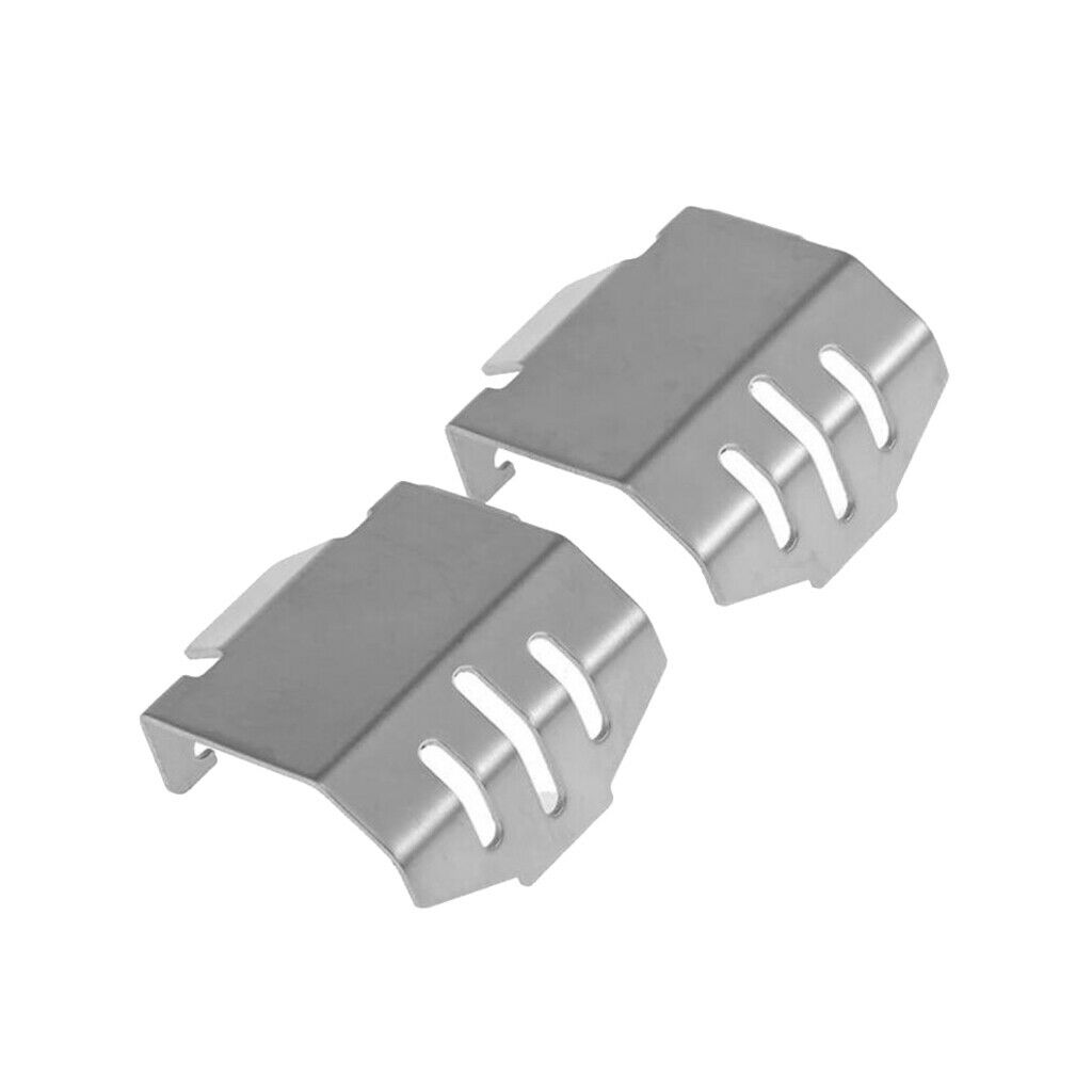 Lower Bumper Axle + Protective Plate for Gear Assembly for 1/10 Rc 4