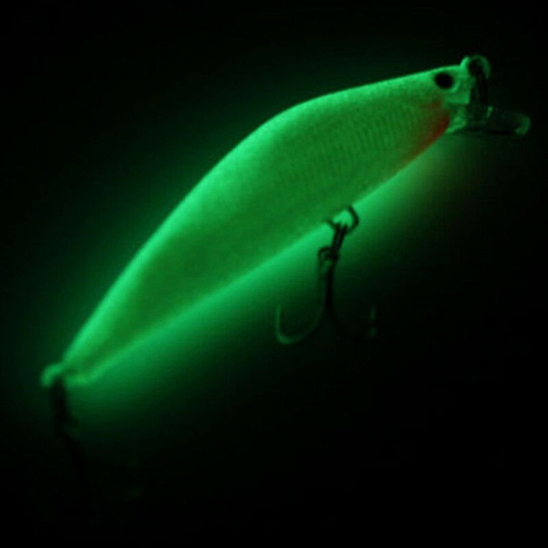 minnow night fishing lure bass crank bait hooks fish crankbait tackle plas.l8