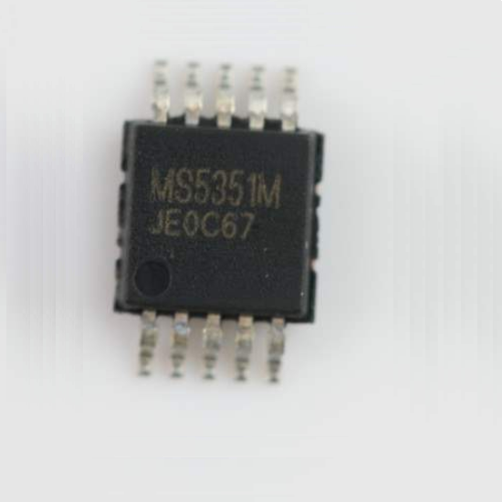 10PCS IC RUIMENG MSOP-10 MS5351M MS5351(=SILICON SI5351A-B-GTR SI5351)