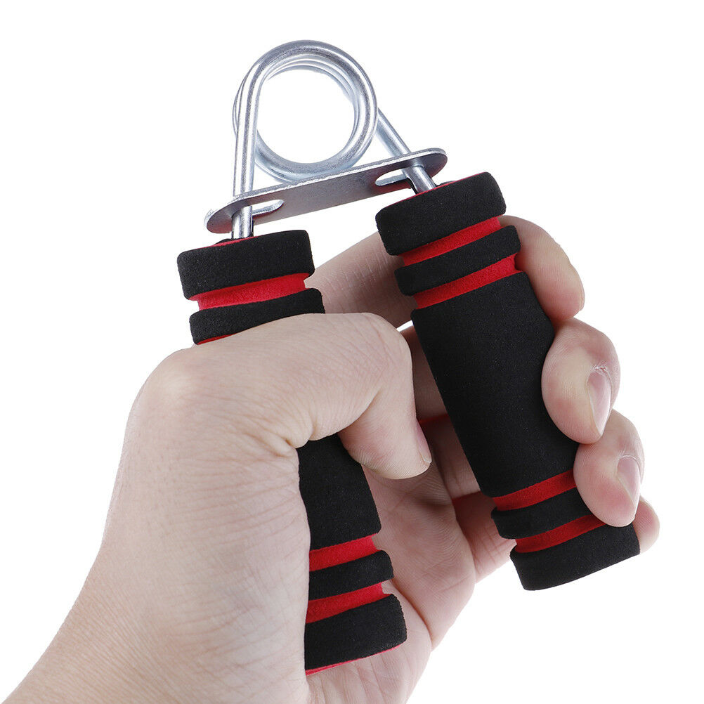 Hand wrist power grip strength training fitness grips gym exerciser grippeA Qx