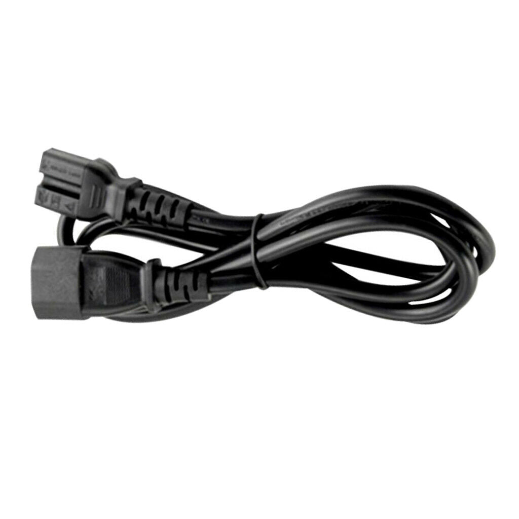 New Power Extension Cable Cord IEC 320 C14 to 320 C15 Black For PC UPS PDU