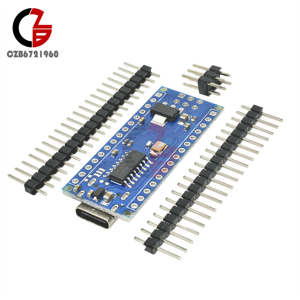 5PCS Nano V3.0 Type-C USB ATmega328 5V 16M Micro-Controller Board CH340G Driver