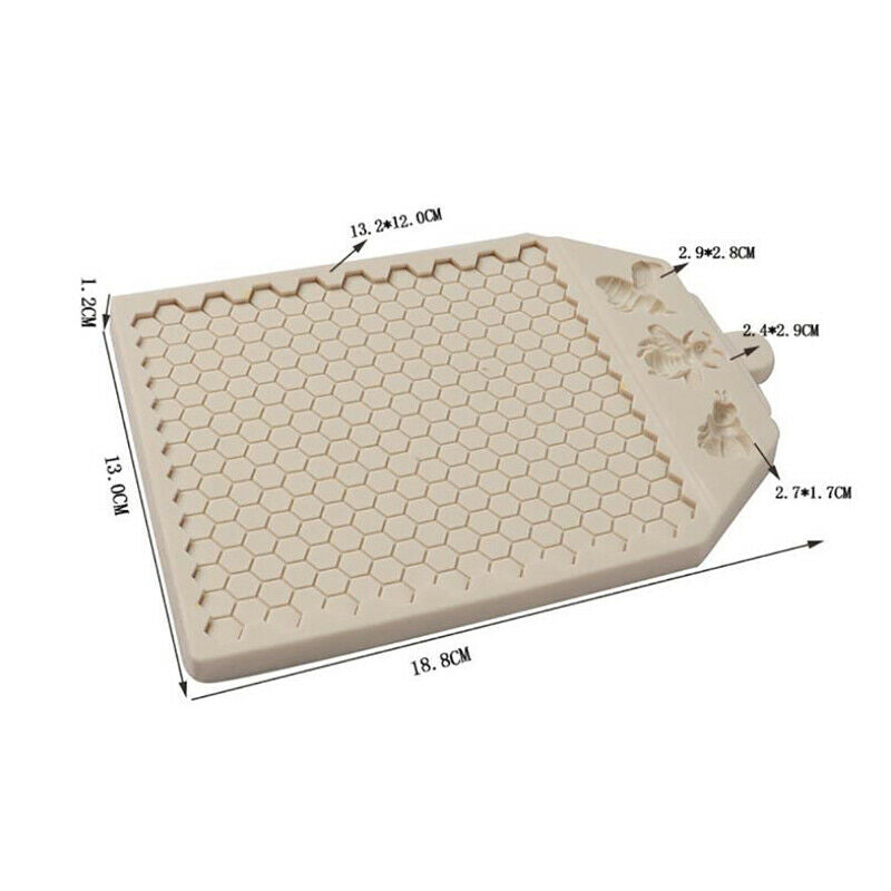 Bees Honeycomb Mold Textured Silicone Fondant Decorating Chocolate Cake MoulBDA