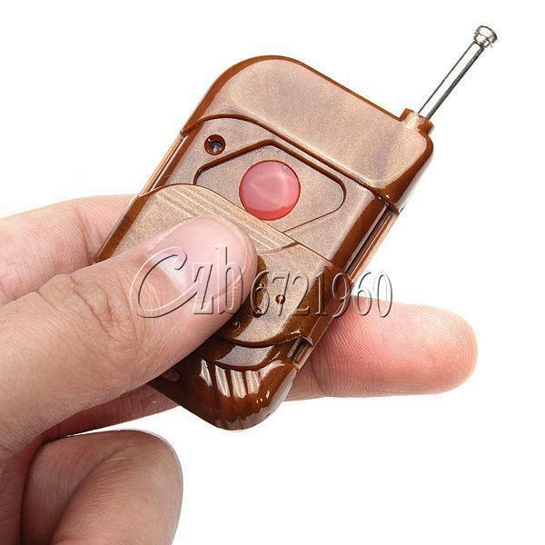 DC 12V 10A Relay 1CH Wireless RF Remote Control Switch Transmitter+ Receiver