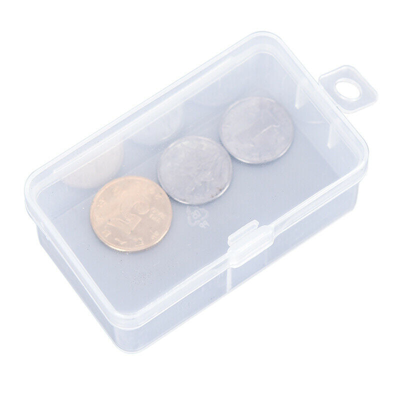 1pc Small Chip Box Storage Transparent Plastic PP Material Candy Gadgets .l8