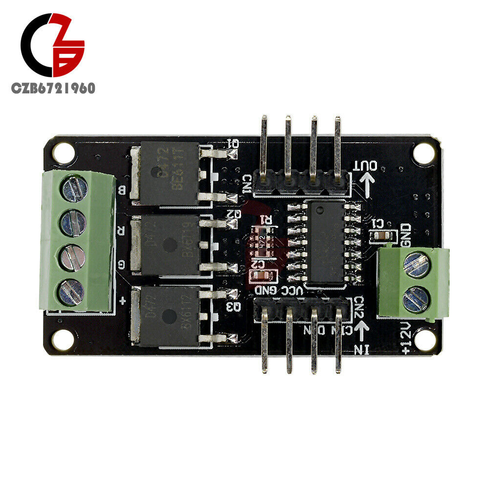 LED Strip Driver Module Full Color RGB Shield For MCU Arduino UNO STM32 AVR V1.0