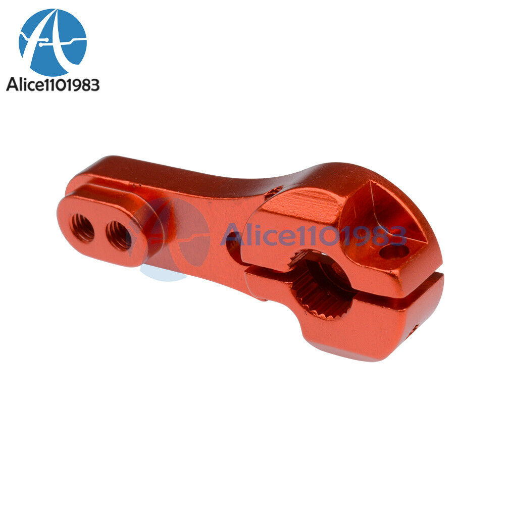 Red RC Steering Servo Half Arm 25T BIG Torque Aluminum For Metal MG996 MG995