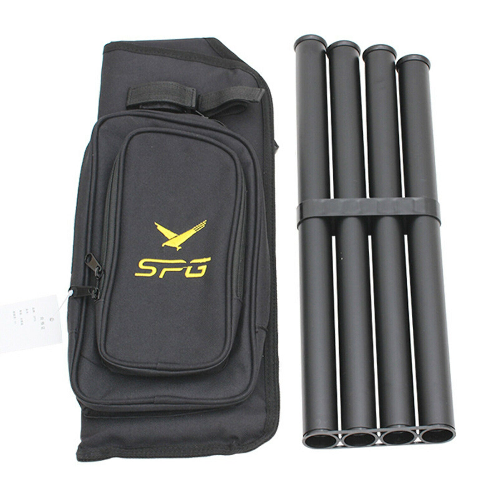 4Tube Archery Arrows Quiver Bag Holder Hunting Shooting Training Back Quiver