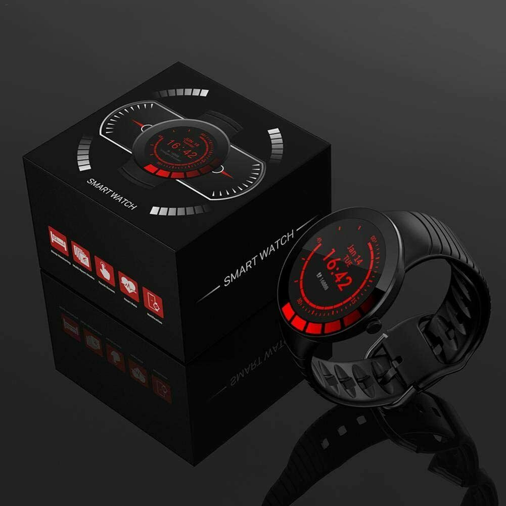 E3 Smart Watch Men Fitness Bracelet Heart Rate Blood Pressure Health Tracker SUK
