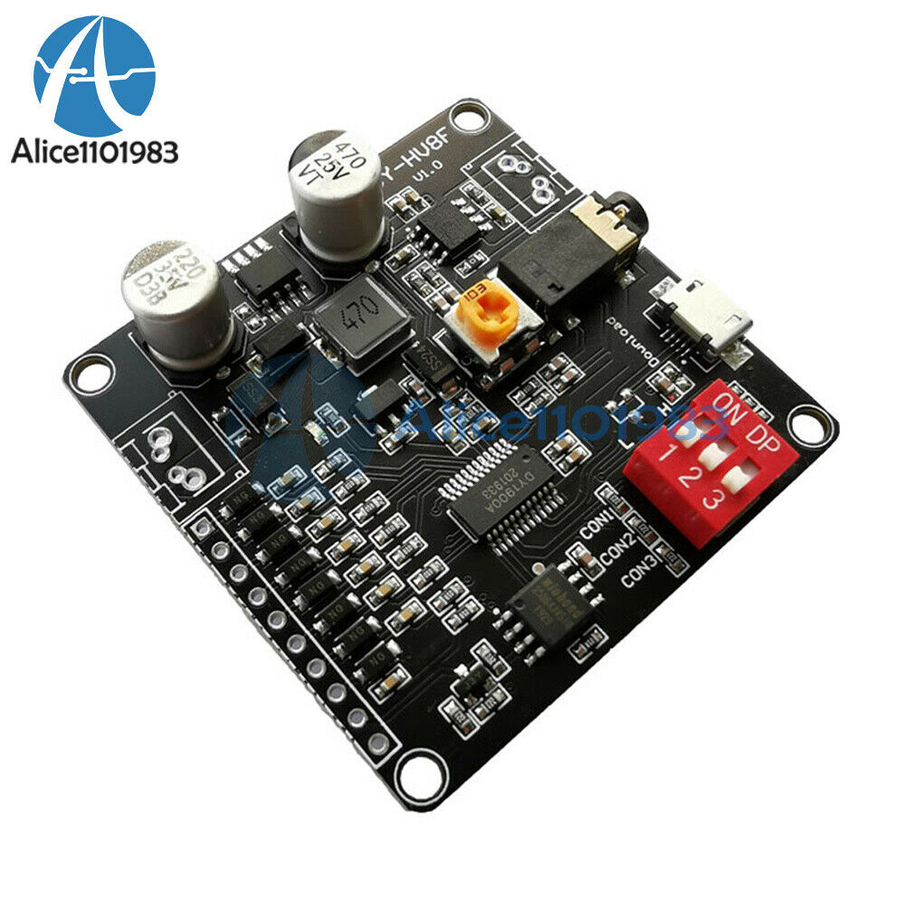 12V/24V Power Supply 10W/20W Voice Playback Module w/ 8M Byte Flash MP3 Player