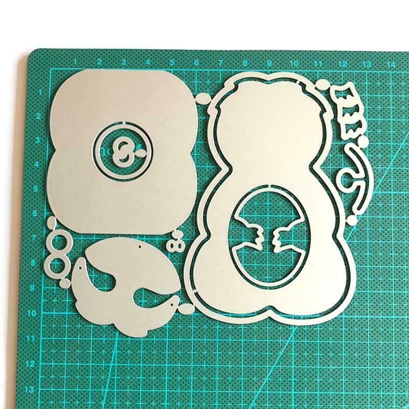 Easter Sloth Box Metal Cutting Dies Stencil Scrapbooking DIY Album Stamp Paper