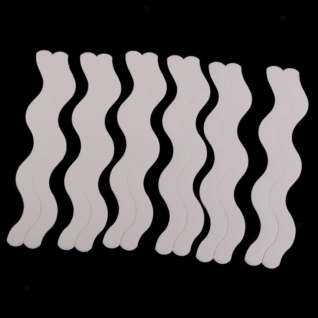 Safety Tapes 48x Bathtub Shower Adhesive Appliques Non-Slip Wave Treads 7 ''