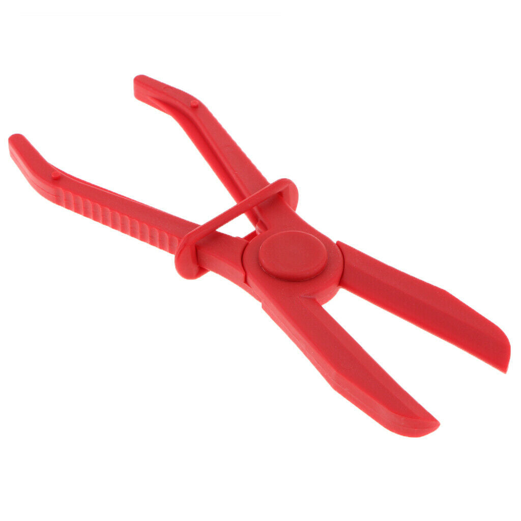 3X Brake Fuel Water Line Clamps Pinch-Off Pliers Kit Red 0-60mm