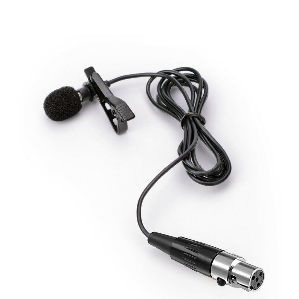 Lapel Microphone for Shure Lavalier microphone Clip on Live Speech Vocals ta4f