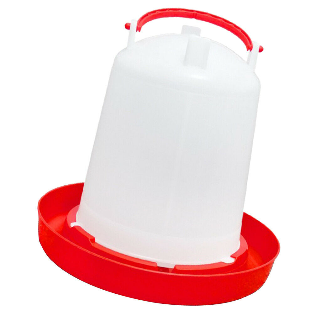 3X Plastic Chick Waterer Domestic Fowl Feeding Water Supplies 2.5L