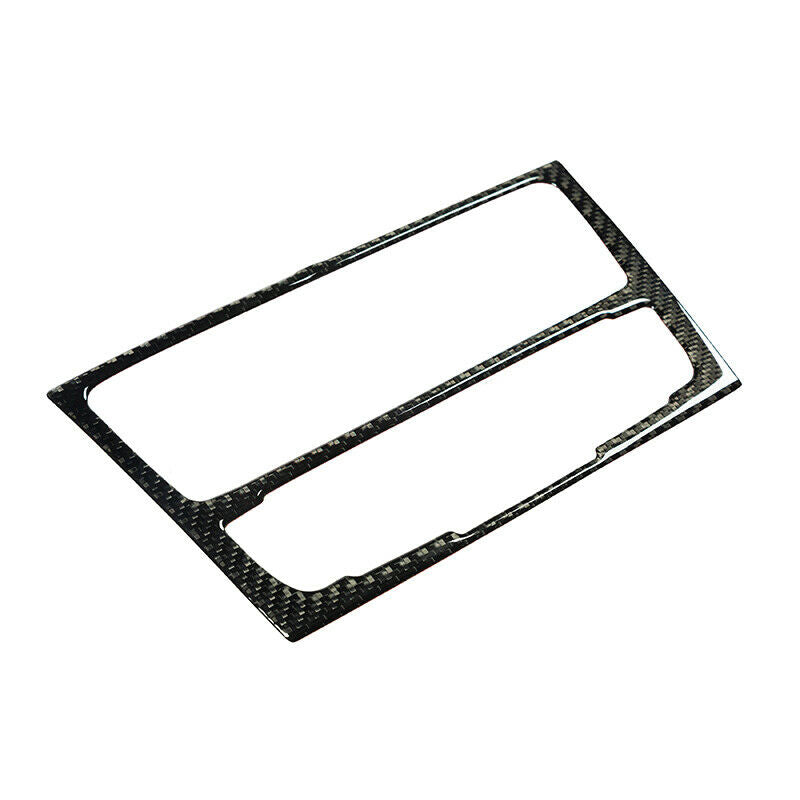 For Audi A4 A5  2009-2017 Carbon Fiber Center Control Panel Console Cover Trim