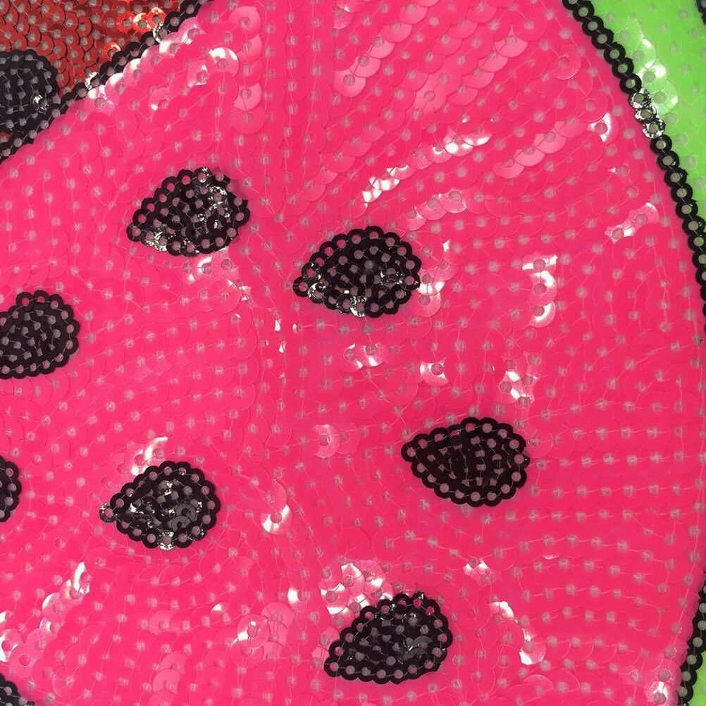 watermelon sequins patch sew on patch for diy clothing applique badge sti.l8