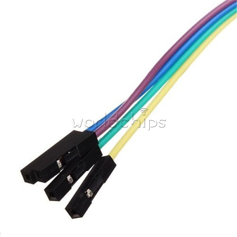 4PCS 1 Pin Hook Clip Clamp Jumper Testing Dupont Cable Wire for Logic Analyzer