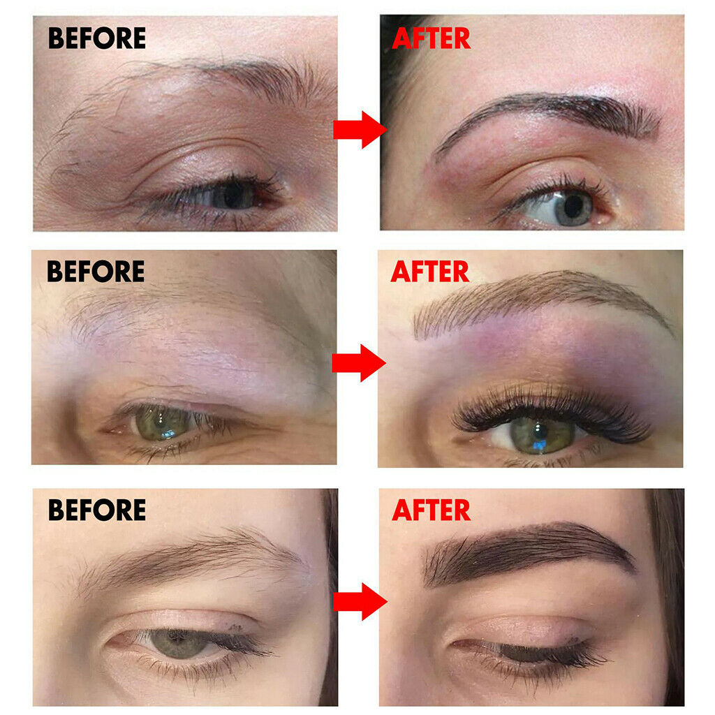 Natural Eyebrow Growth Serum Eye Brow Enhancer Liquid Thicker Longer 3ml