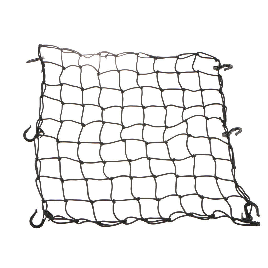 Auto Accessory Roof Top Rack Luggage Cargo Carrier Elasticated Net 60x60cm