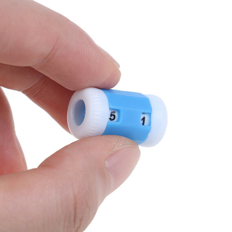 Mini Row Counter Stitch Marker Tally Plastic Knitting Lines Number CalculHF  Qx
