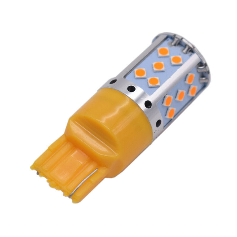 2pcs No Flash Turning Signal light T20 7440 3030 35SMD LED Lamp Tail bulb