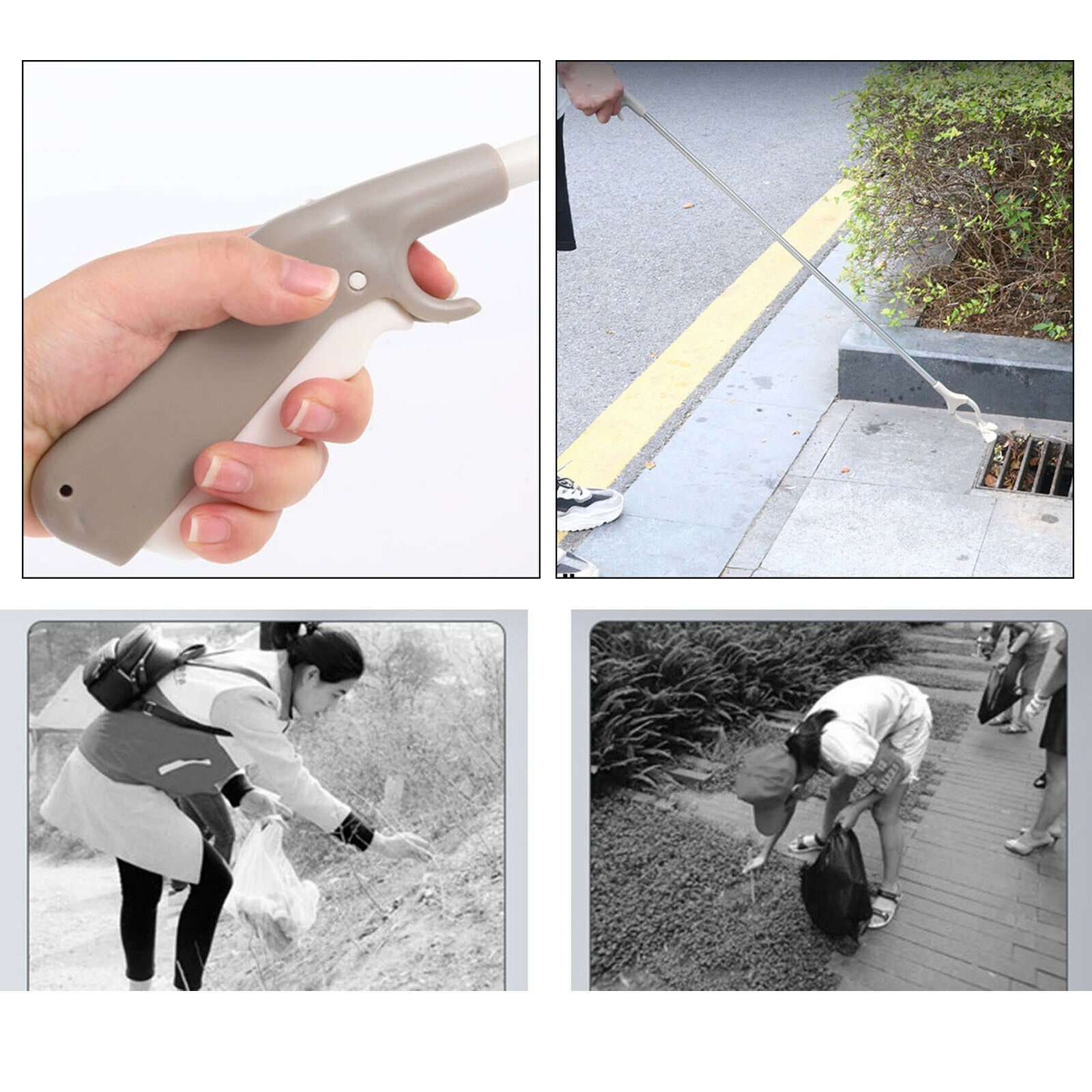 Reacher Picker Grabber Garbage Picker for Elderly Women Disabled Gifts