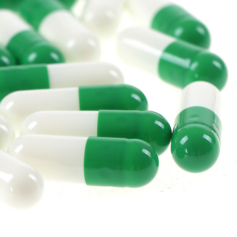 1000Pcs Empty Hard Gelatin Capsule MedicineCapsule 0# Refillable  Empty P WLDFA